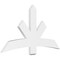 Ekena Millwork Alberta Architectural Grade PVC Gable Bracket, 60"W x 32 1/2"H x 2"D x 6"F, 13/12 Pitch GBP060X33X0206ALB00 - alternate 1